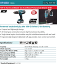*13mm Cordless Percussion Driver Drill * 2Pcs of 18V 2.0Ah G Series Battery * DC18WA Charger * 70pcs Accessories Set *Aluminium Case